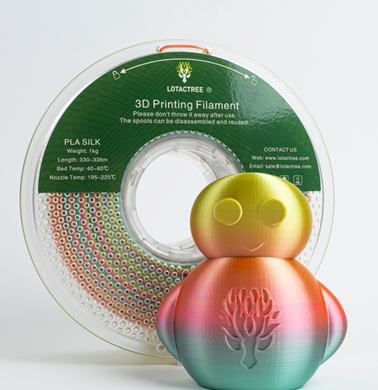 Filamento PLA Silk Rainbow 1Kg