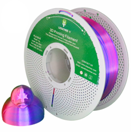Filamento PLA Silk 2/3 cores 1Kg