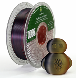 Filamento PLA Silk 2/3 cores 1Kg